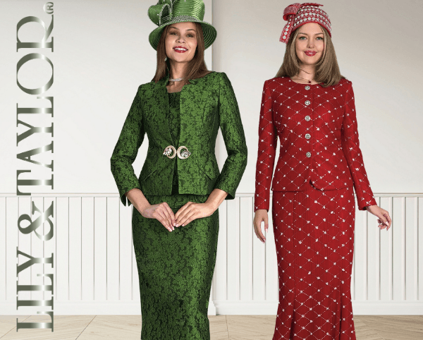 Lily and Taylor Church Suits